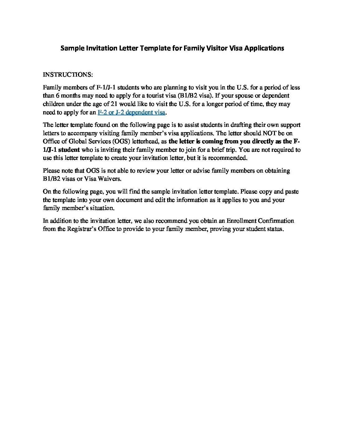 Sample invitation letter for visa printable coloring page