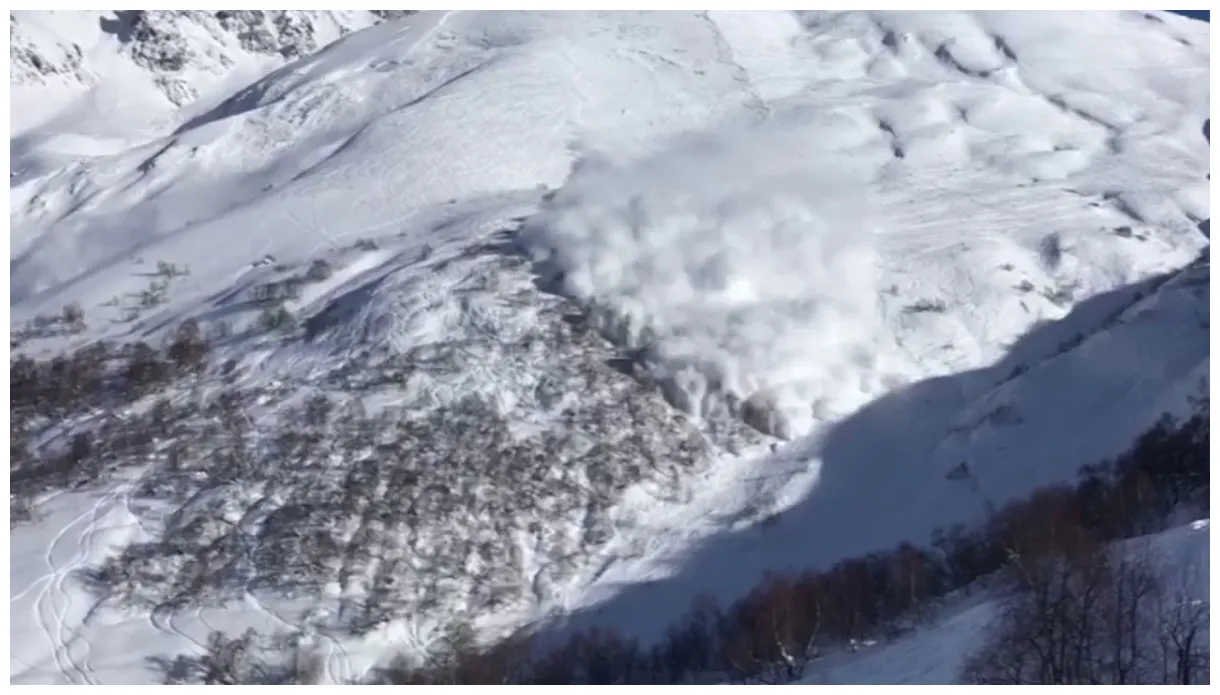 ზვავი სვანეთში youtube