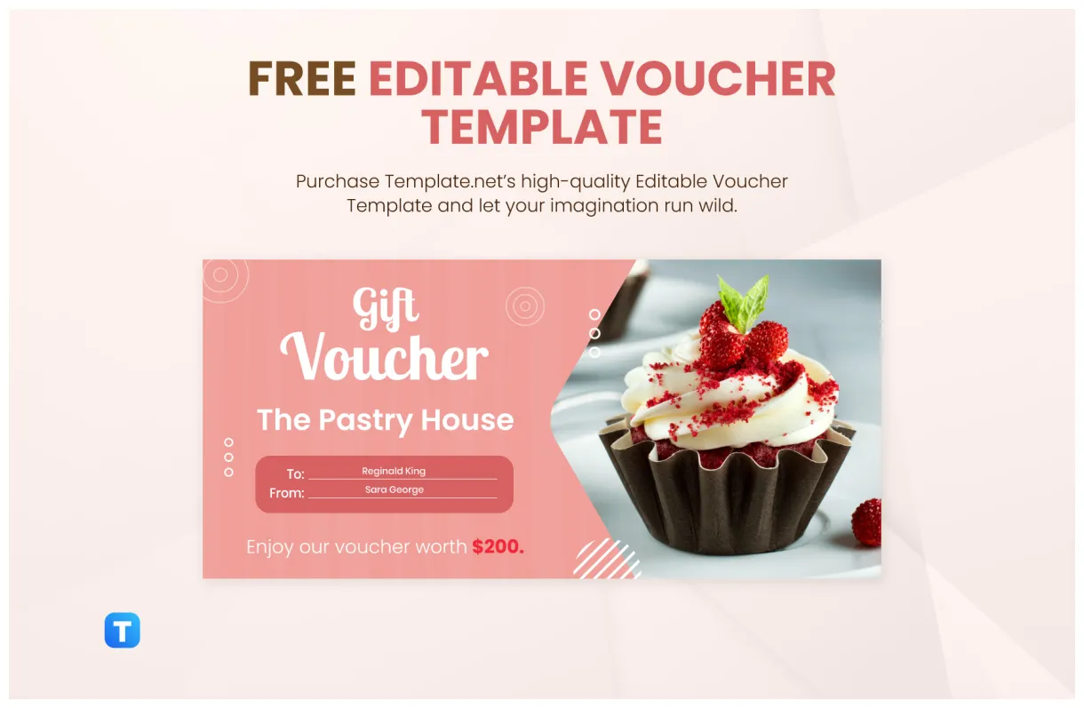 Free Editable Voucher Template to Edit Online