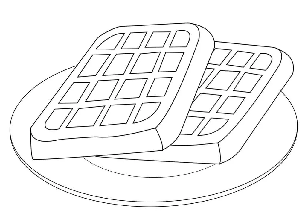Cute waffle