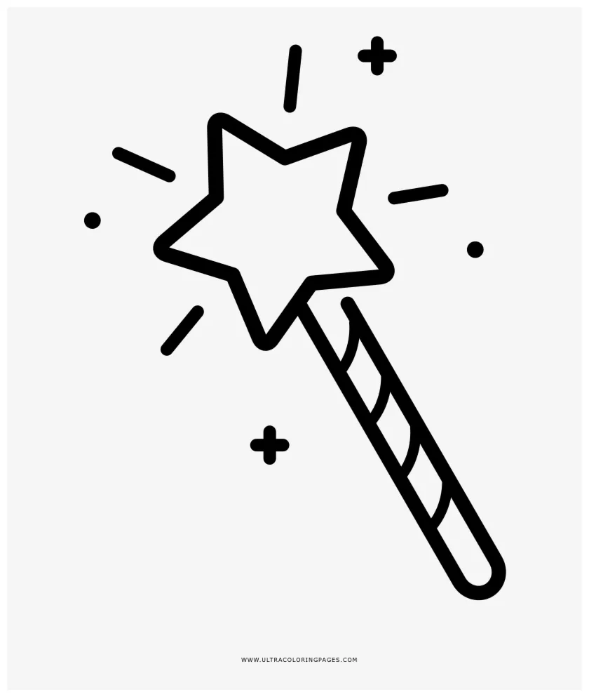 Princess wand coloring sheet coloring coloring pages