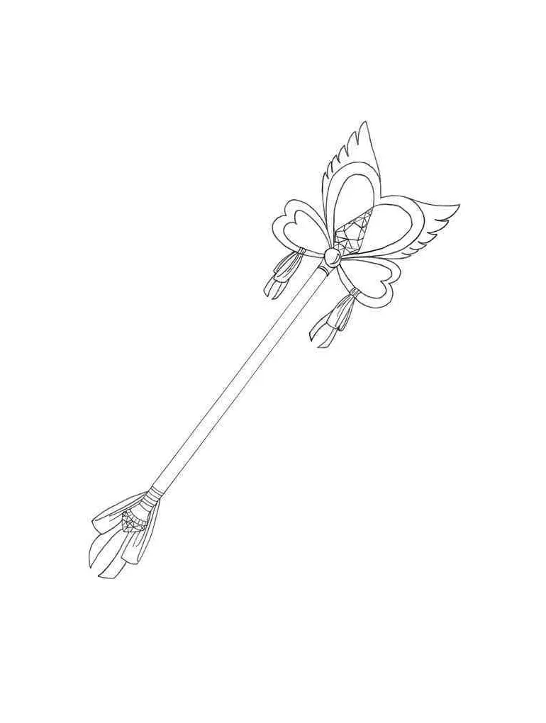 Magic s printable coloring page