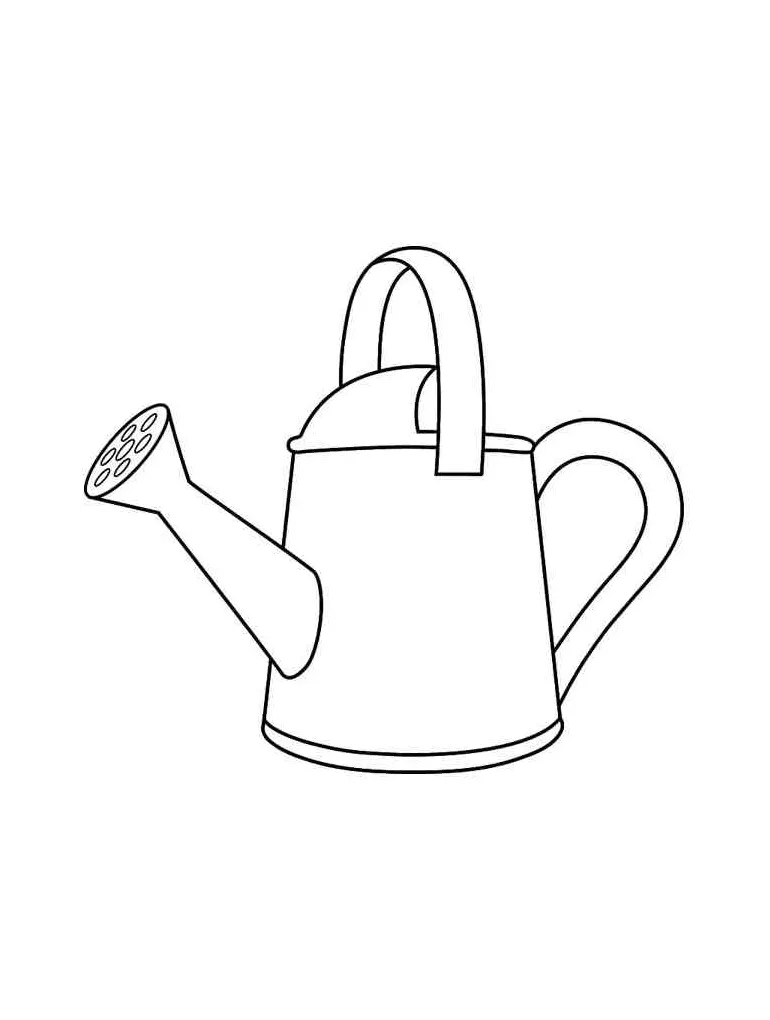 Watering Can coloring pages
