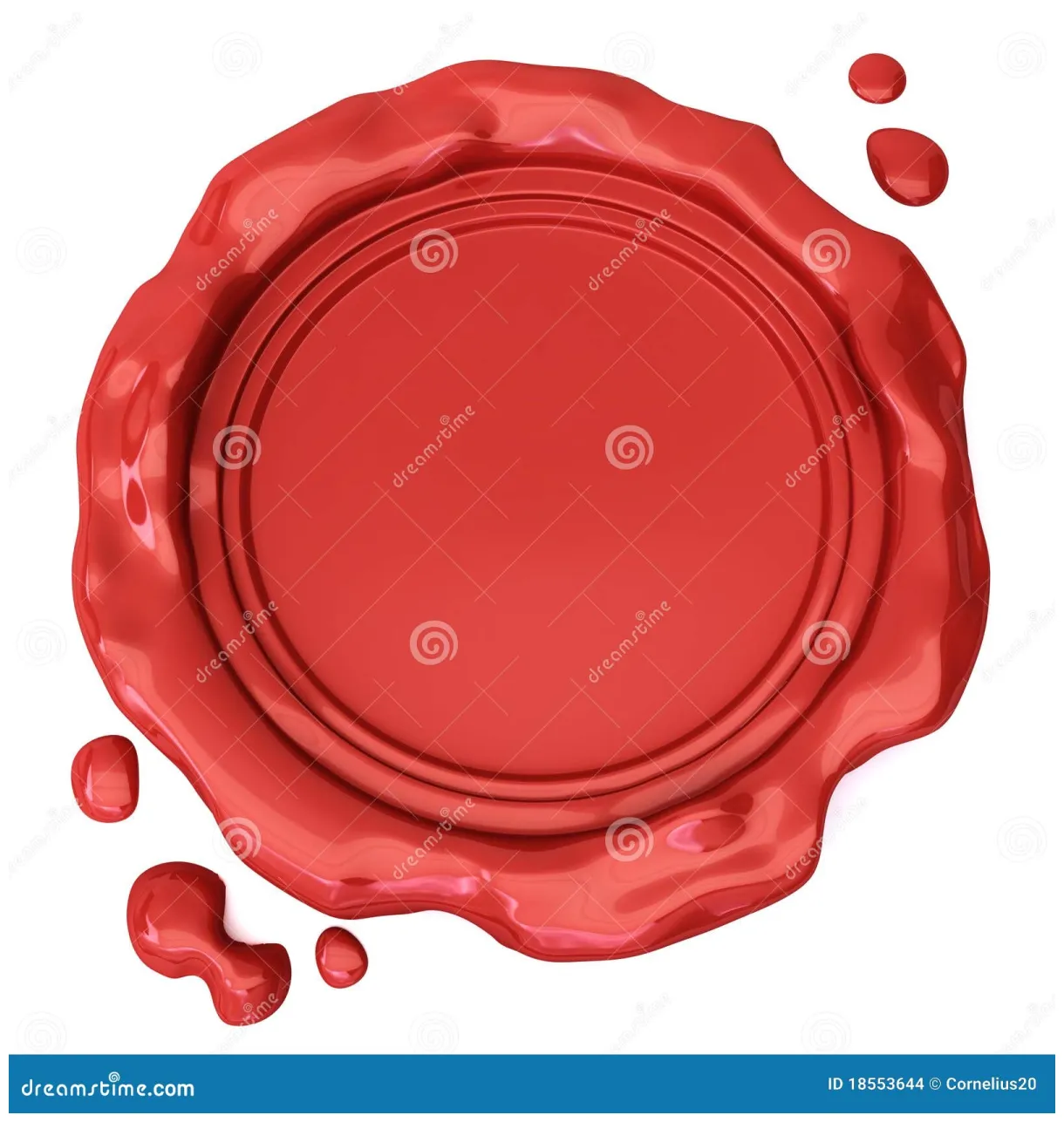 Seal wax stock illustration. illustration of quality 18553644