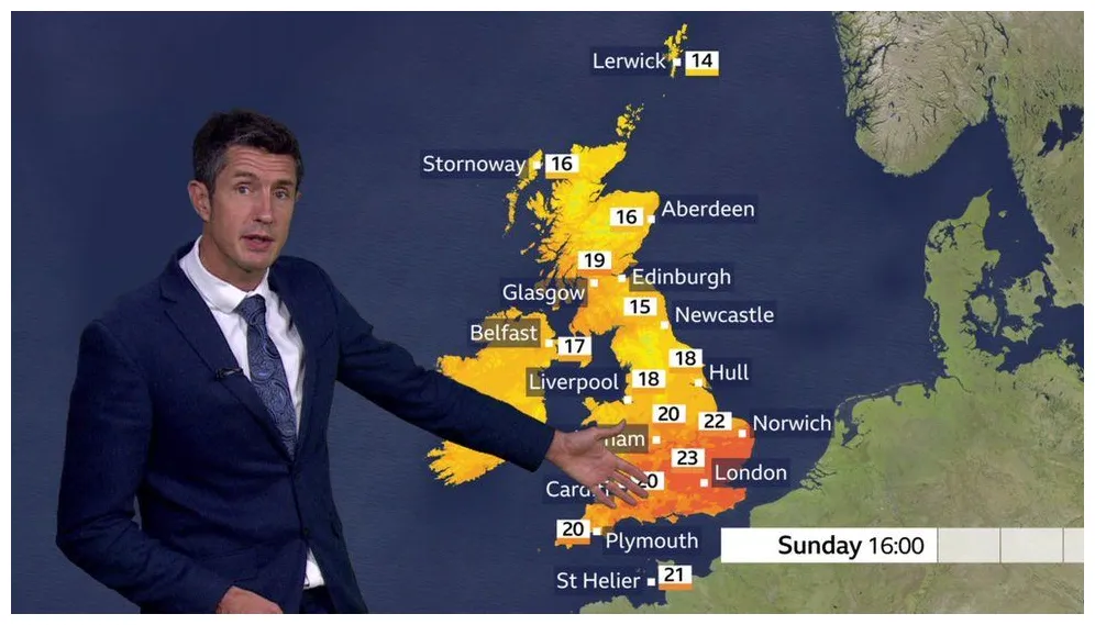 What do colours on the BBC Weather maps mean? - BBC Weather