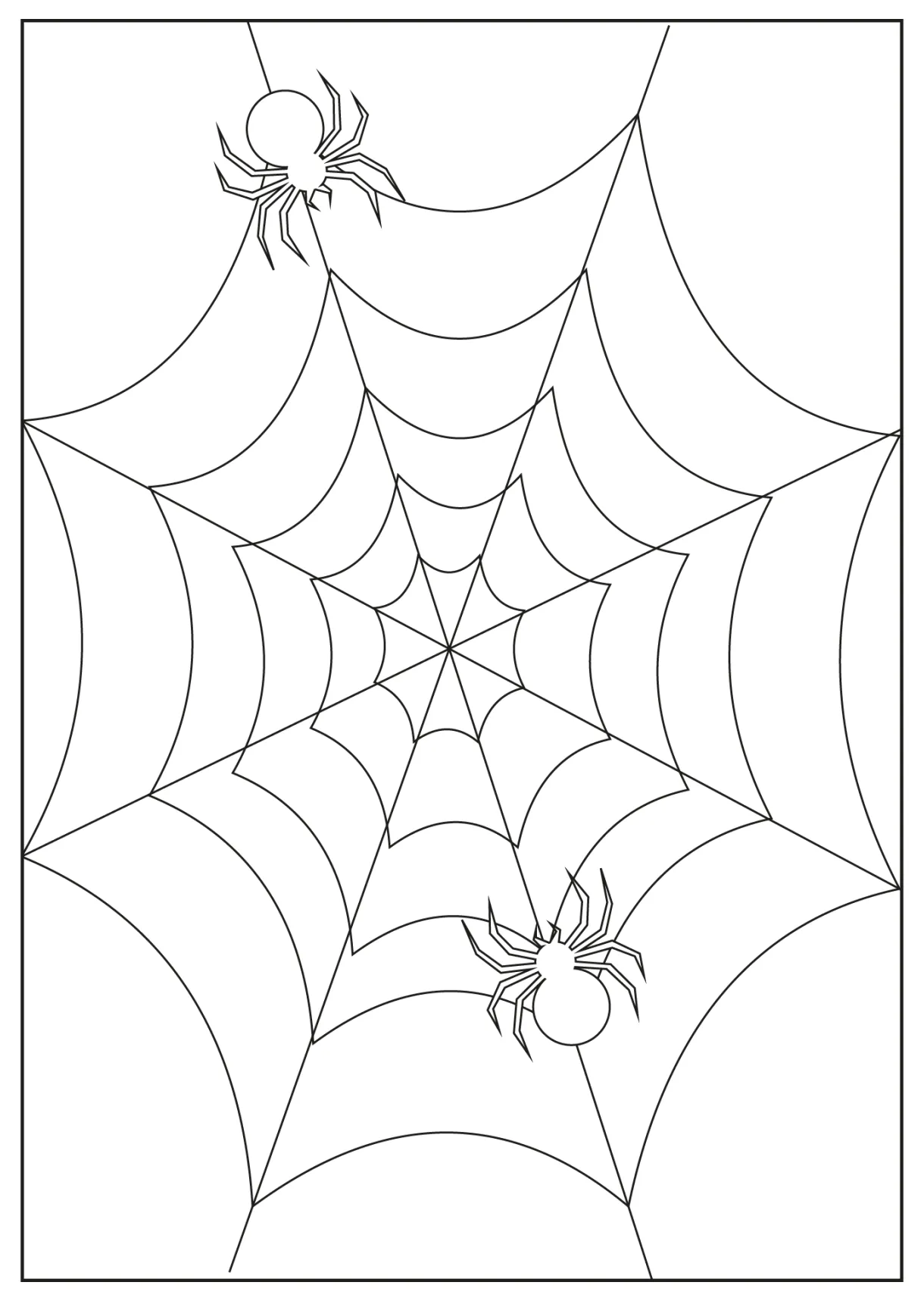 Web coloring page