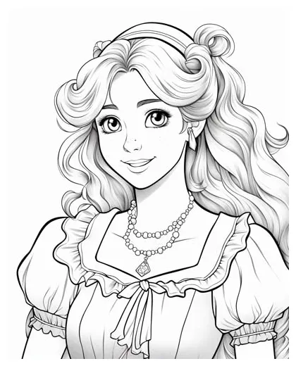 Wendy Darling Coloring Pages