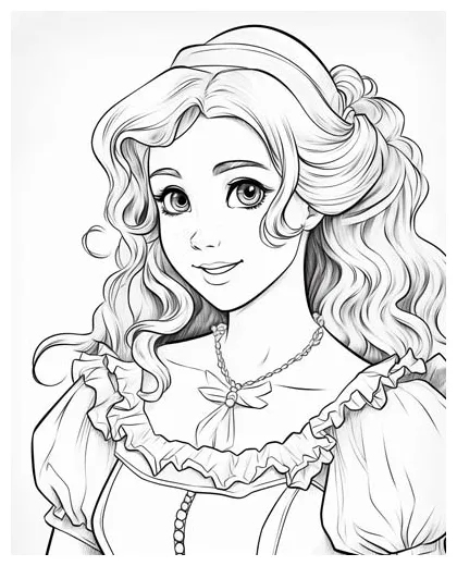 Wendy Darling Coloring Pages
