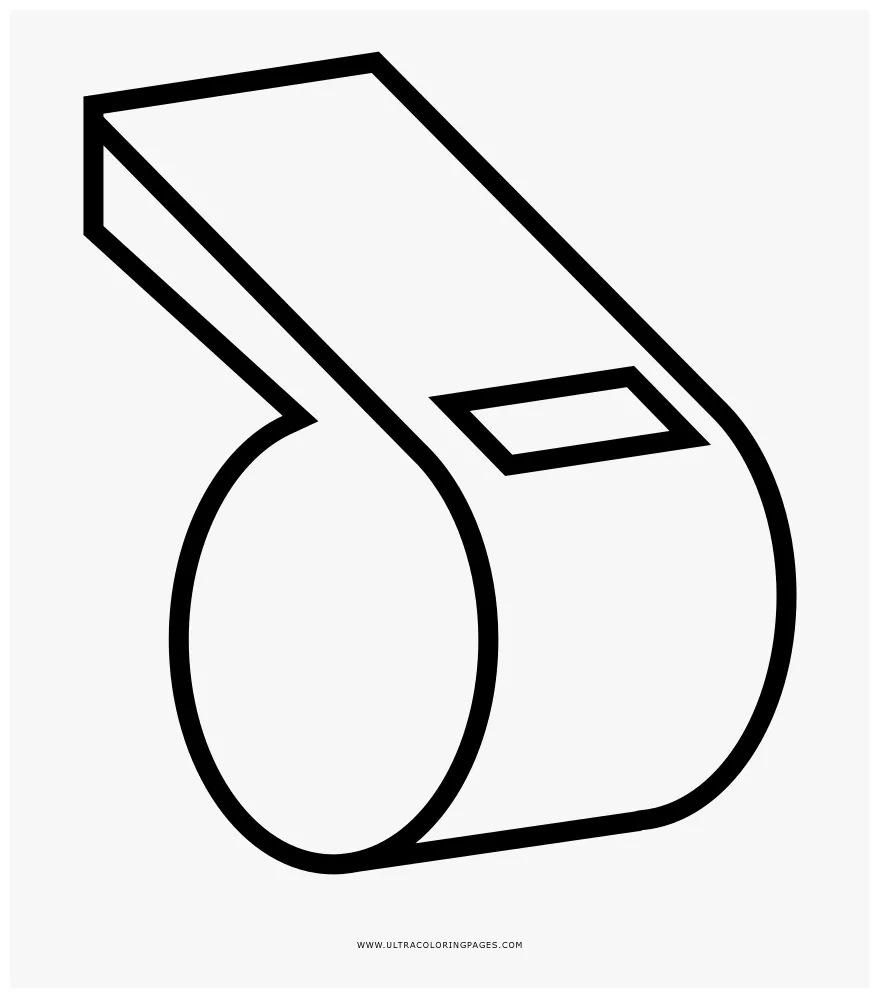 Transparent whistle png whistle coloring page, png download kindpng