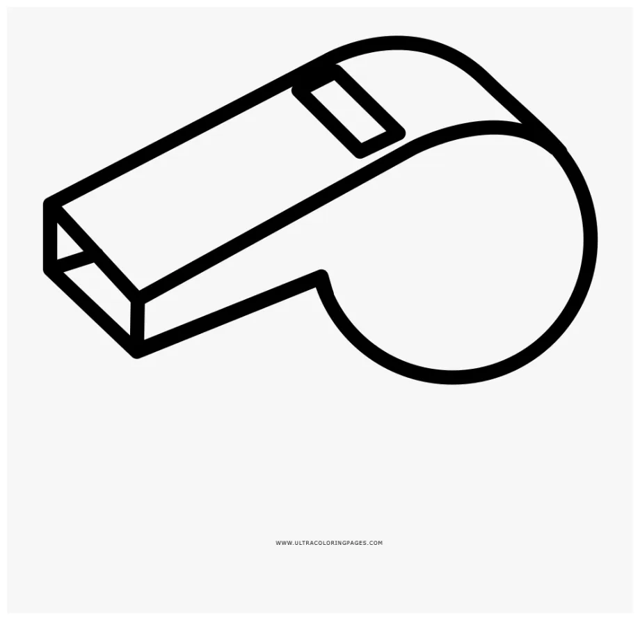 Whistle coloring page coloring pages