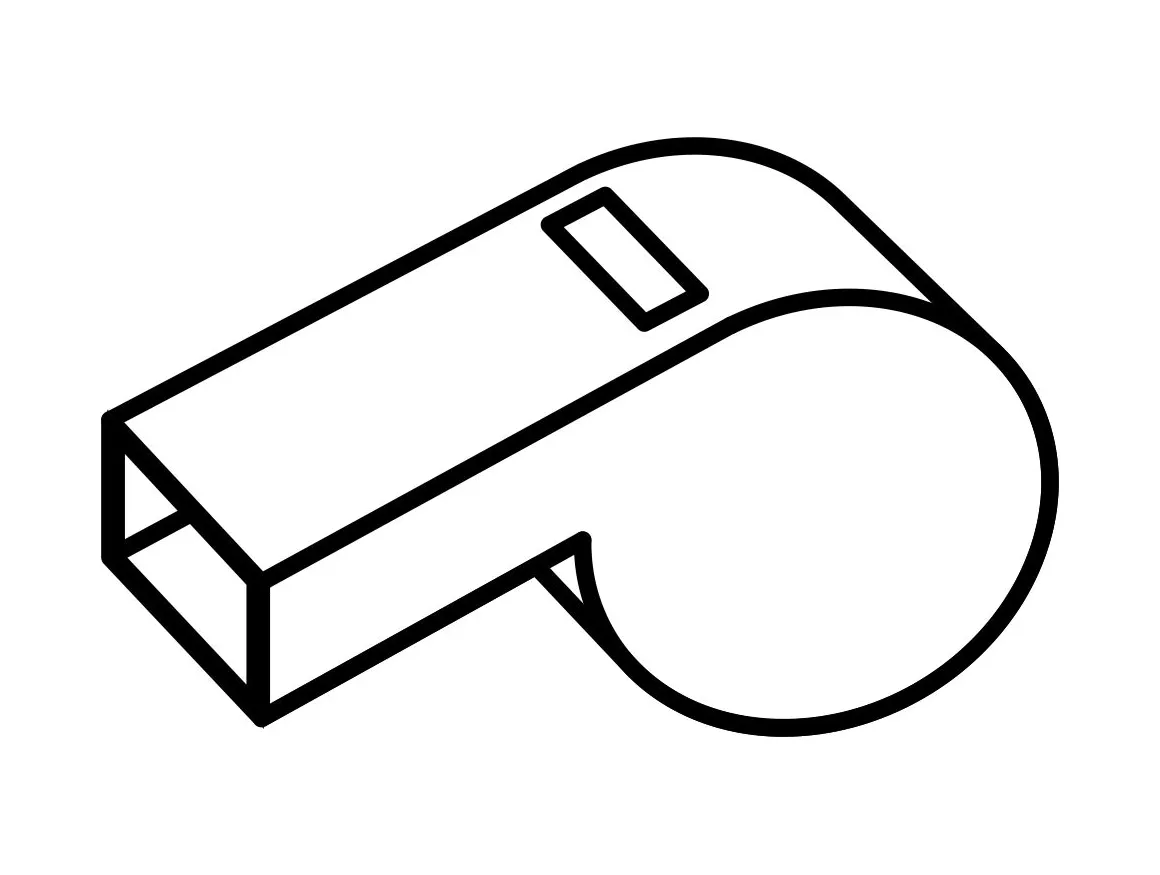 Whistle coloring page coloring pages