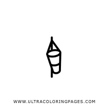 Wind Sock Coloring Page - Ultra Coloring Pages