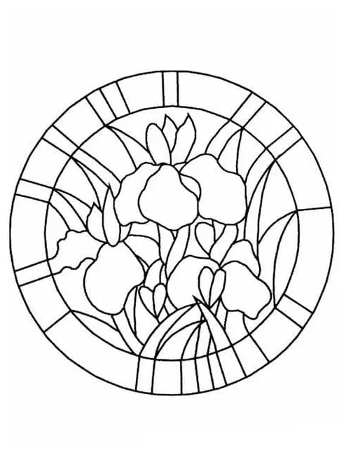 Free print window coloring page download, print or color online
