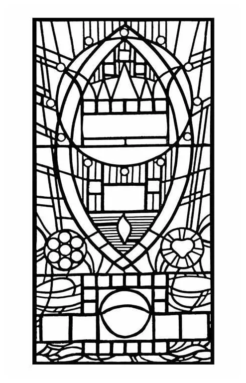Window coloring page download, print or color online for free