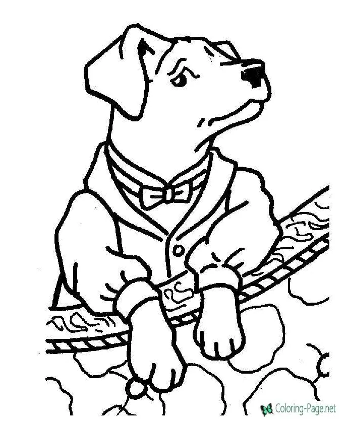 Wishbone Coloring Pages