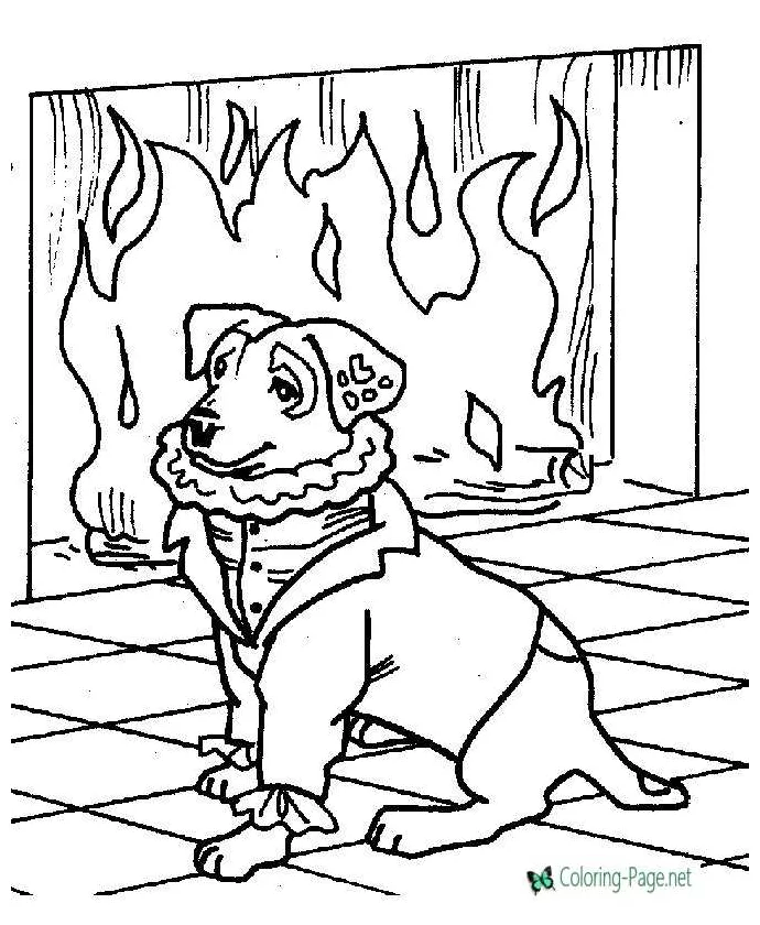 Wishbone Coloring Pages