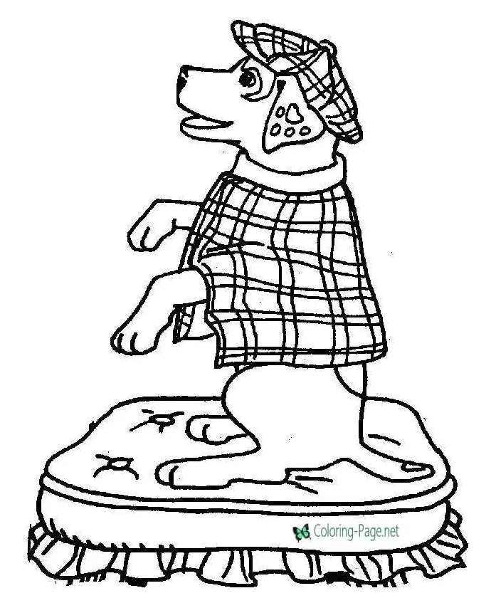 Wishbone Coloring Pages