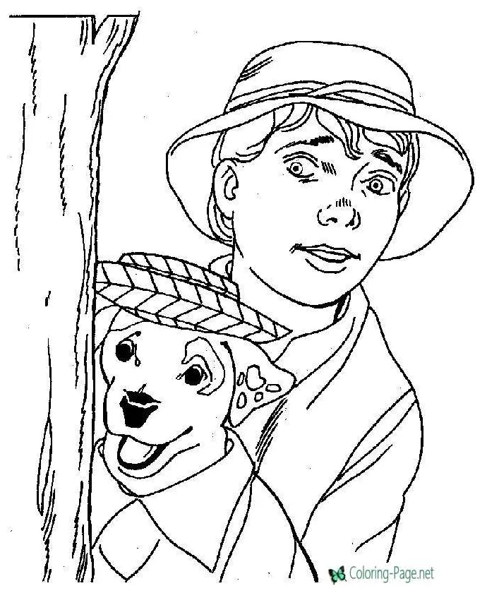 Wishbone Coloring Pages