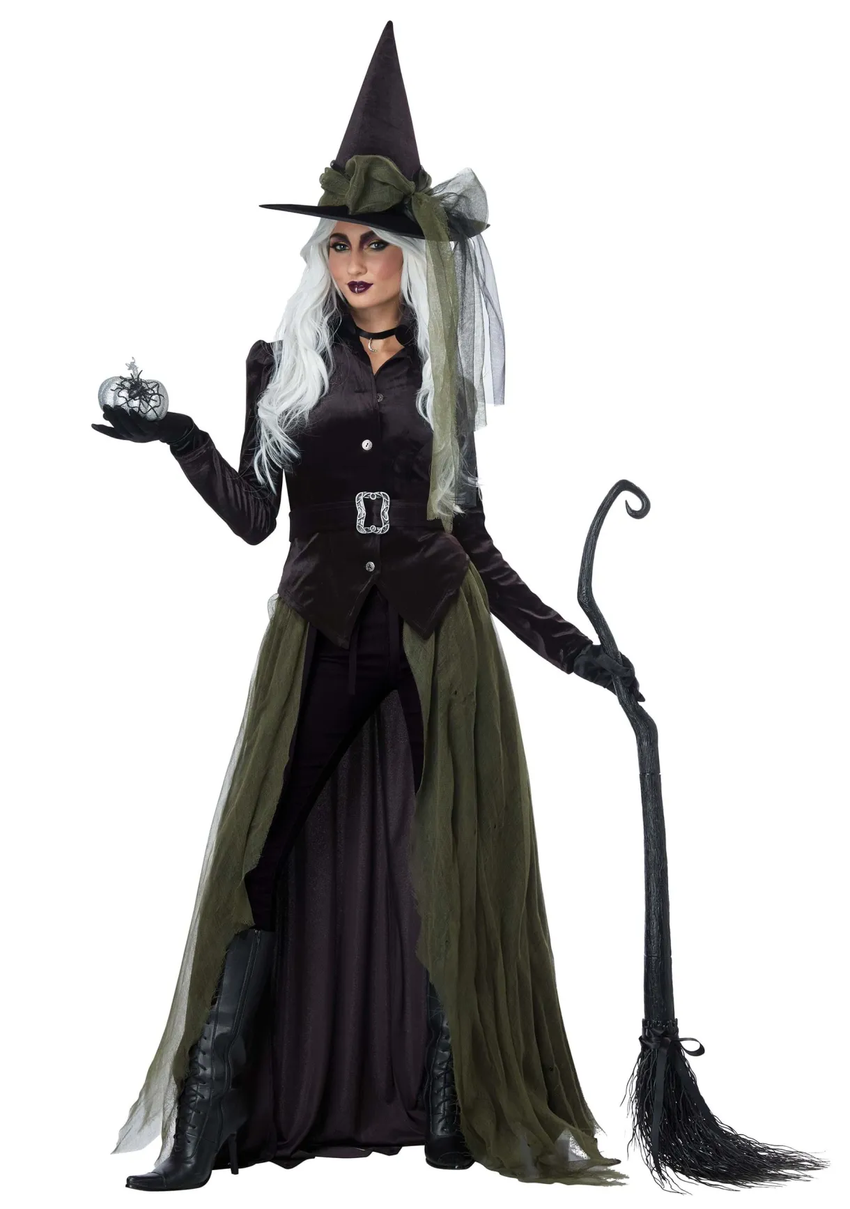 Cool witch women's costume women's sorceress costume