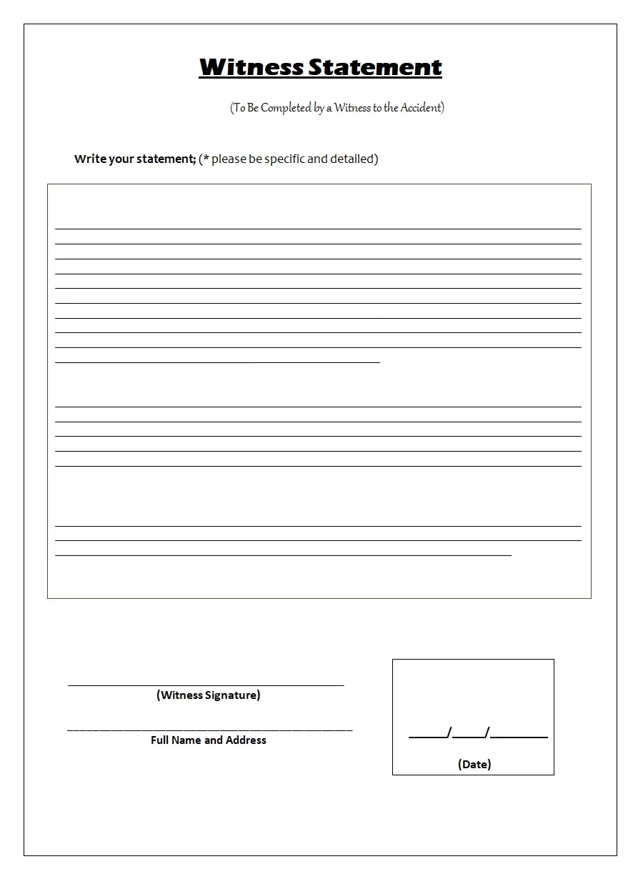 Incident free word & excel templates