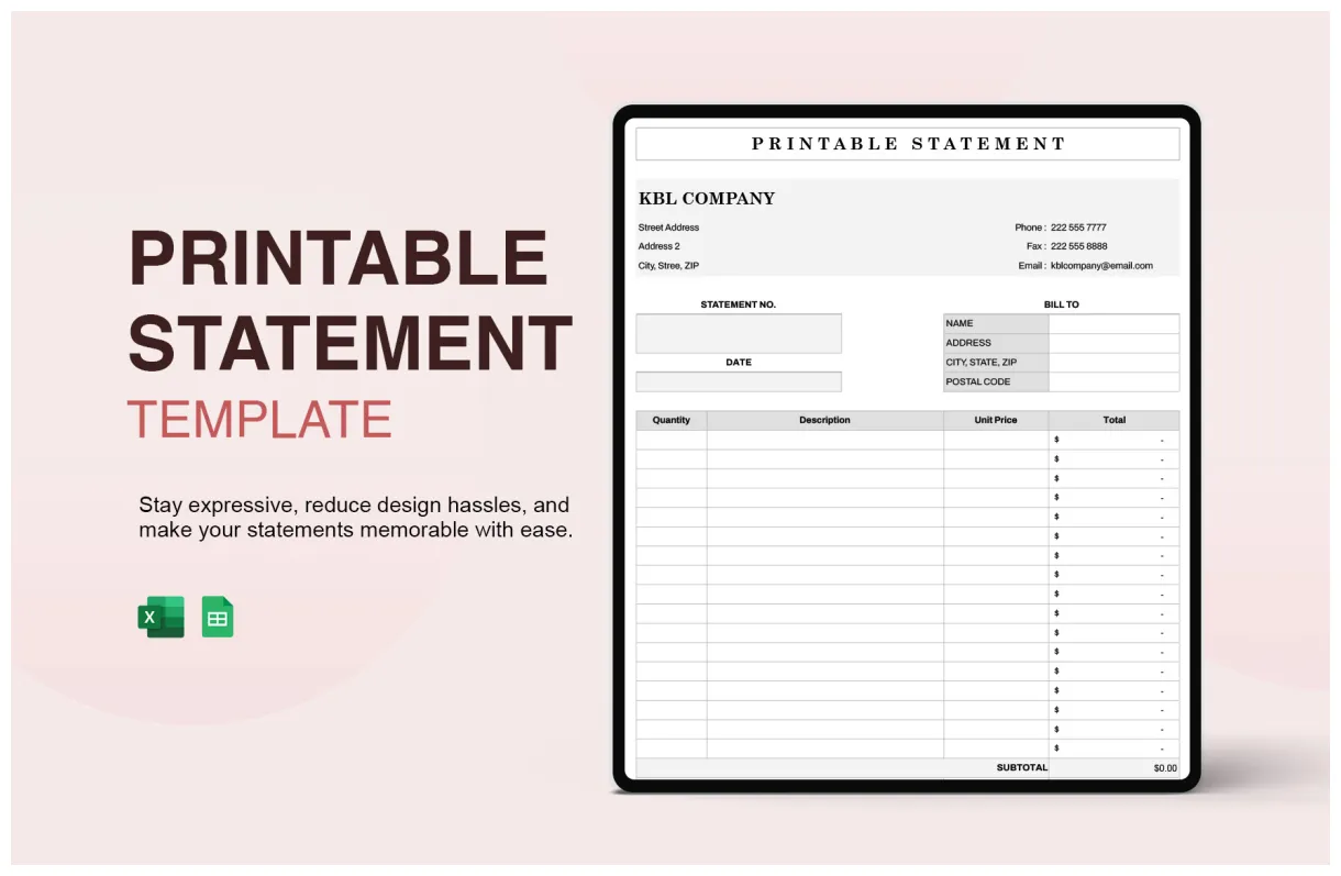 In pages, word, pdf, google docs download