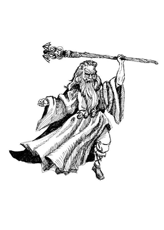 Coloring page wizard free printables img 9077 printable coloring page