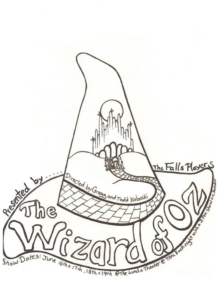 The Wizard of Oz: Coloring Pages & Books - 100% FREE and printable!