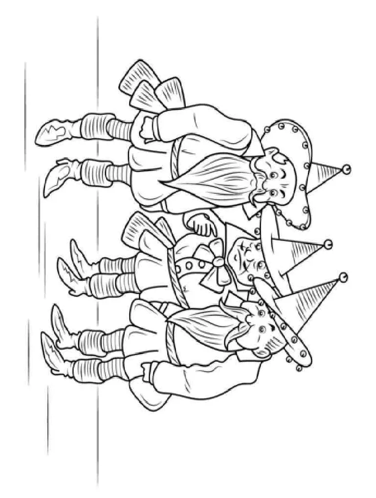 Wizard of Oz coloring pages
