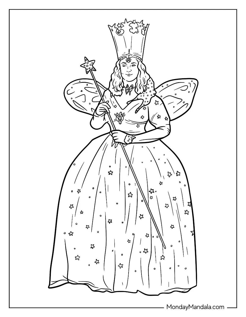 20 Wizard Of Oz Coloring Pages (Free PDF Printables)