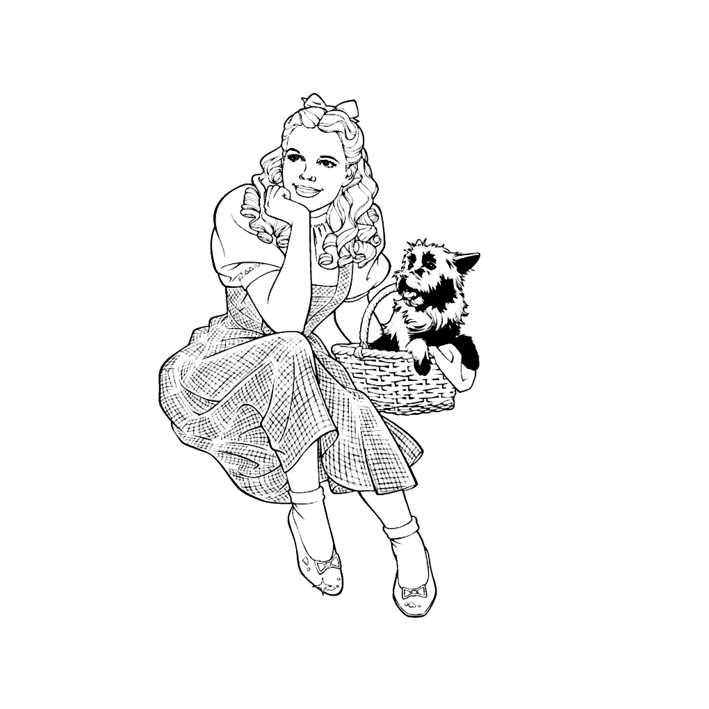 The Wizard of Oz: Coloring Pages & Books - 100% FREE and printable!
