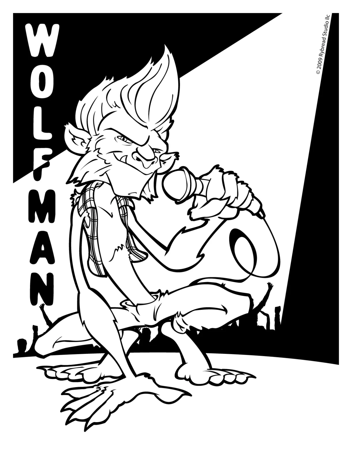 Search for wolfman drawing at getdrawings