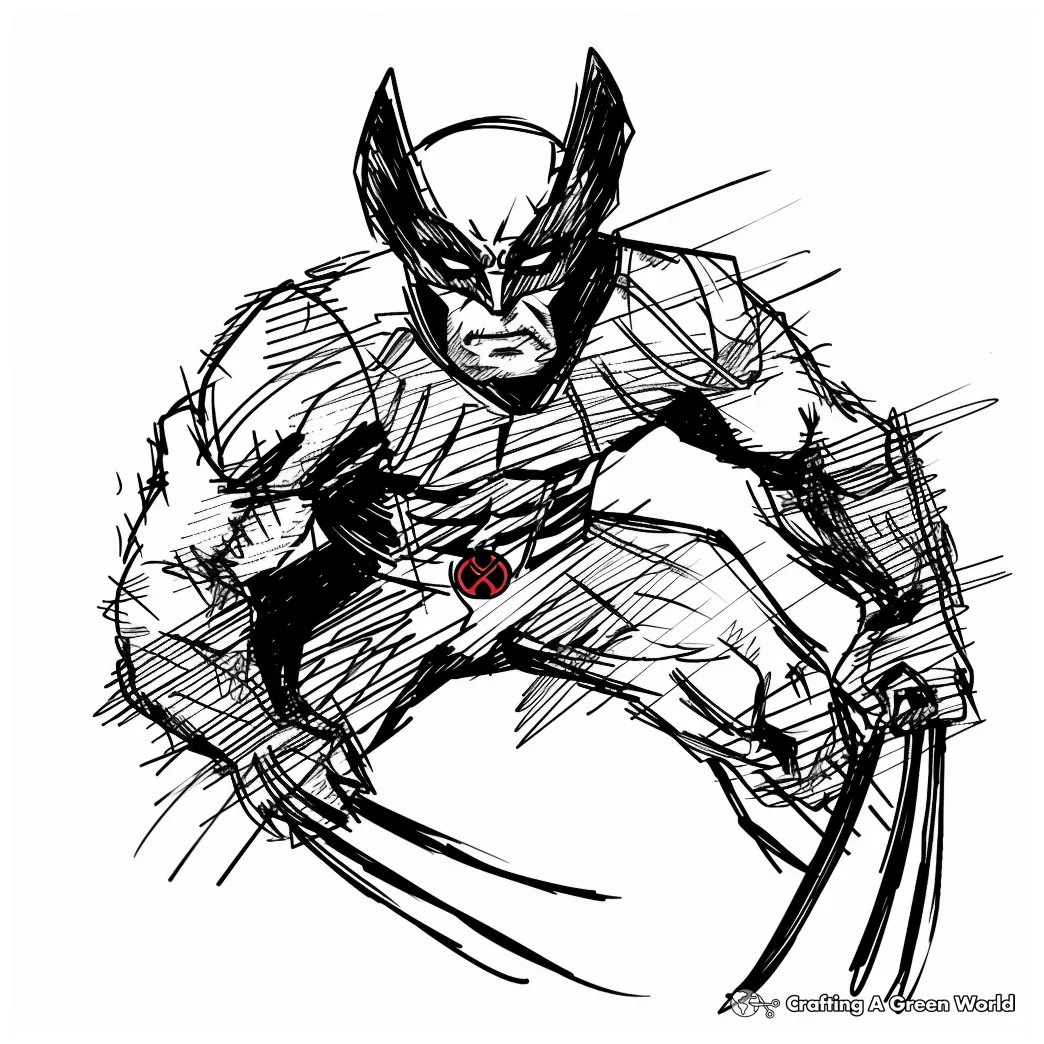 Wolverine Coloring 74 Wolverine Coloring Pages For Kids