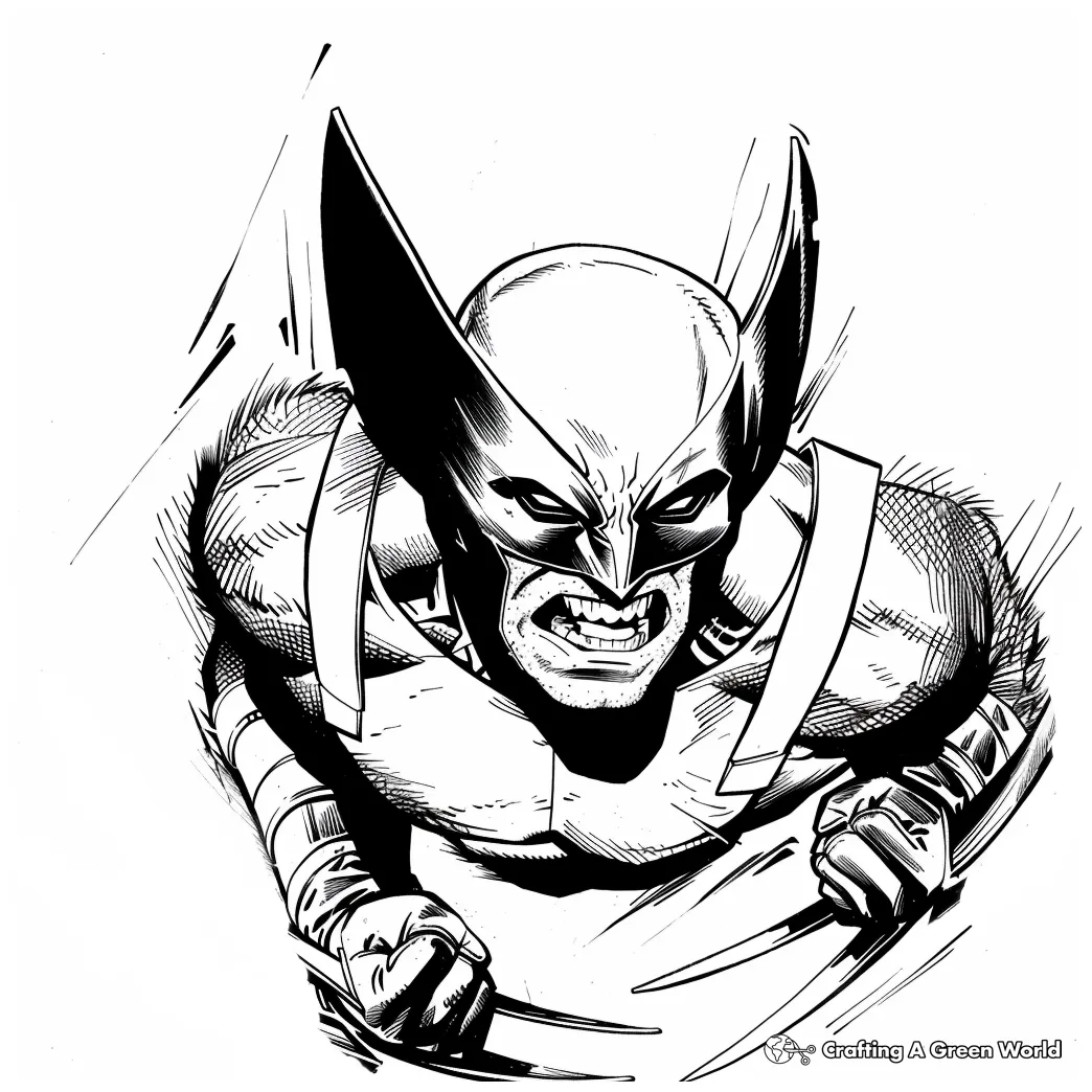 Wolverine Coloring Pages - Free & Printable!