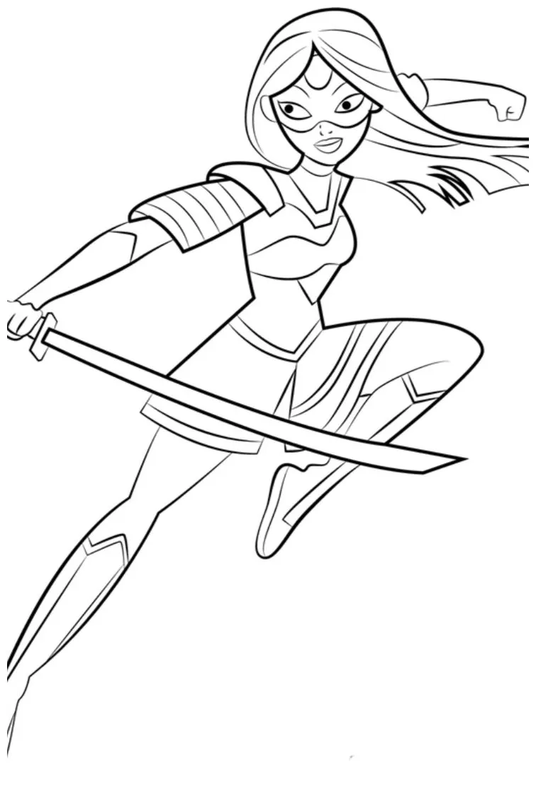 S superhero coloring pages, superhero