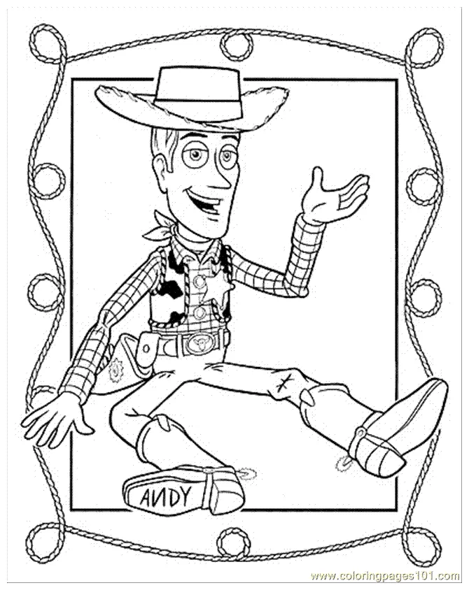 Toy story woody coloring pages coloring home