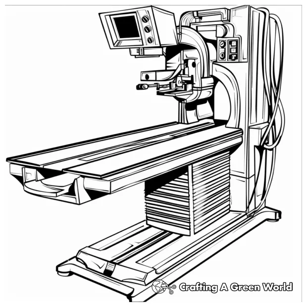 Xray coloring pages free & printable!