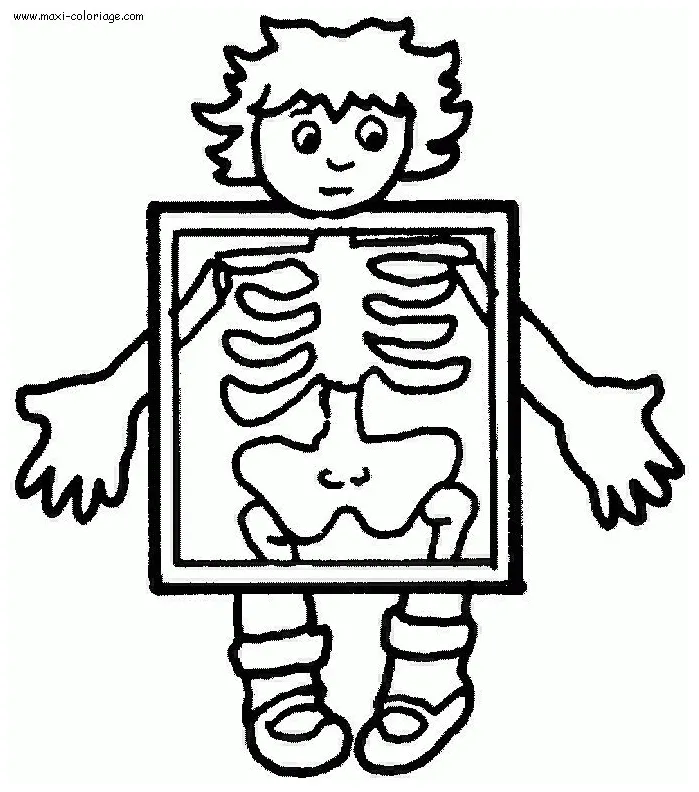 X ray coloring pages coloring home