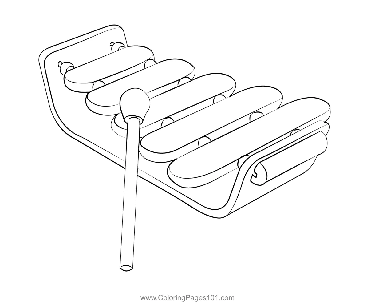 Kids for kids free xylophone printable