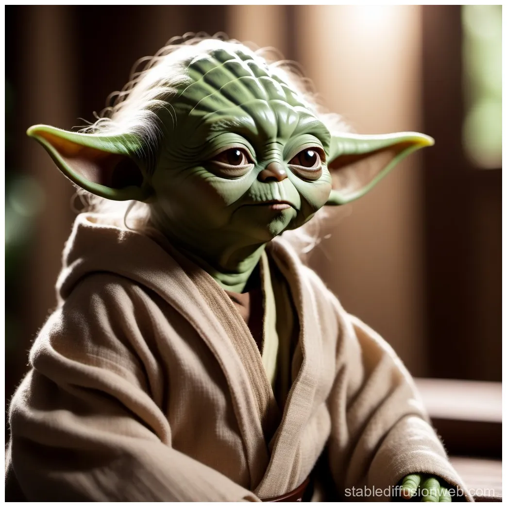 Yoda as a cat stable diffusion online
