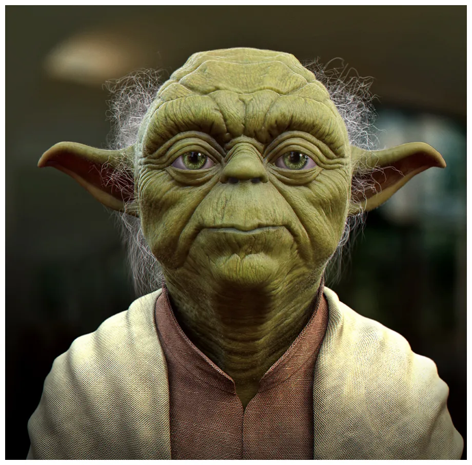 Yoda zbrushcentral printable coloring page