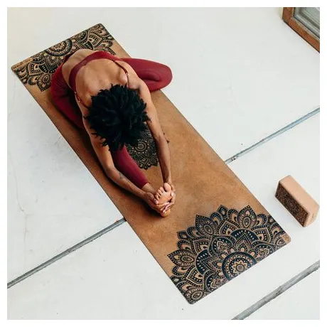 Yoga design lab cork yoga mat yoga