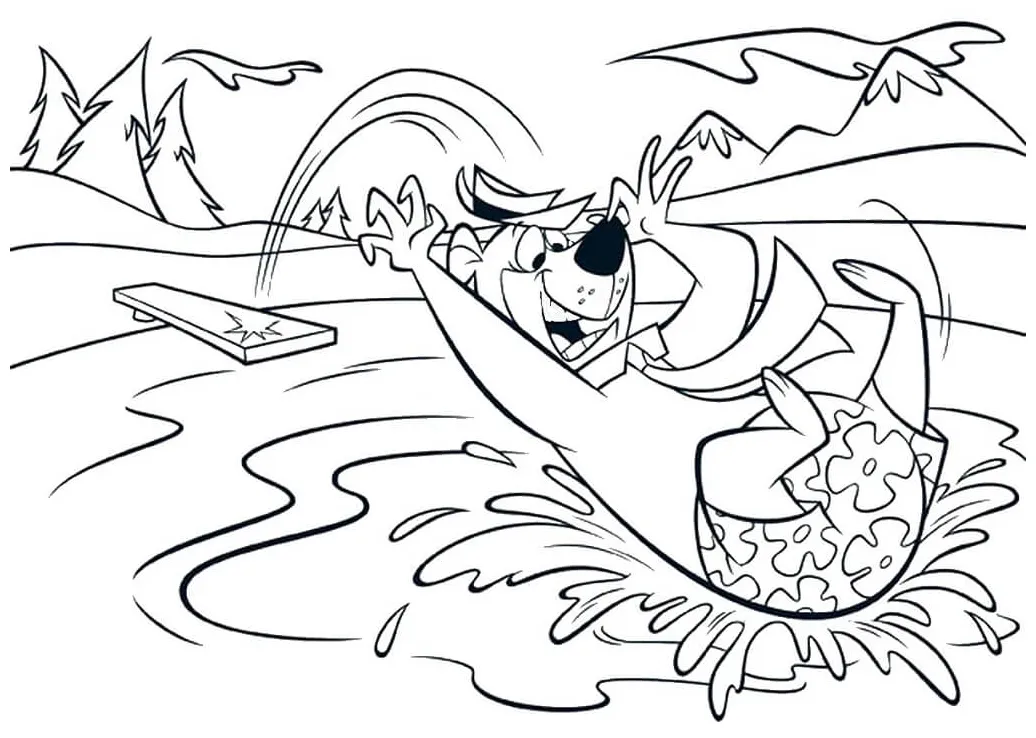 Friendly free printable coloring pages for kids