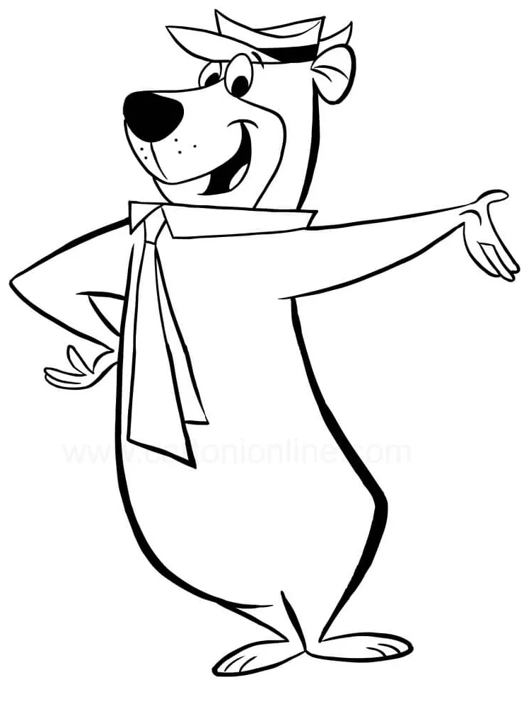 Friendly free printable coloring pages for kids