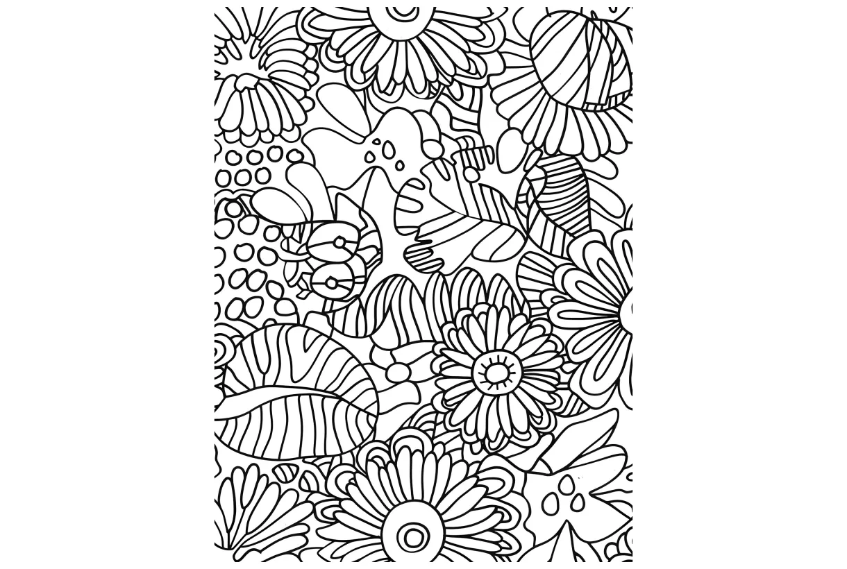 Zentangle Coloring Page Graphic by Forhadx5 · Creative Fabrica