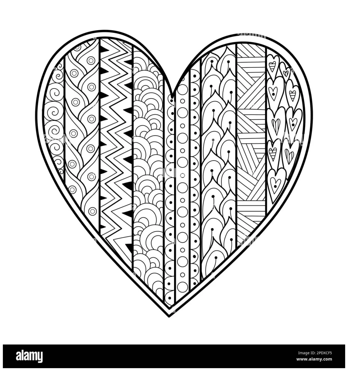 Zentangle Inspired Coloring Pages [2025]