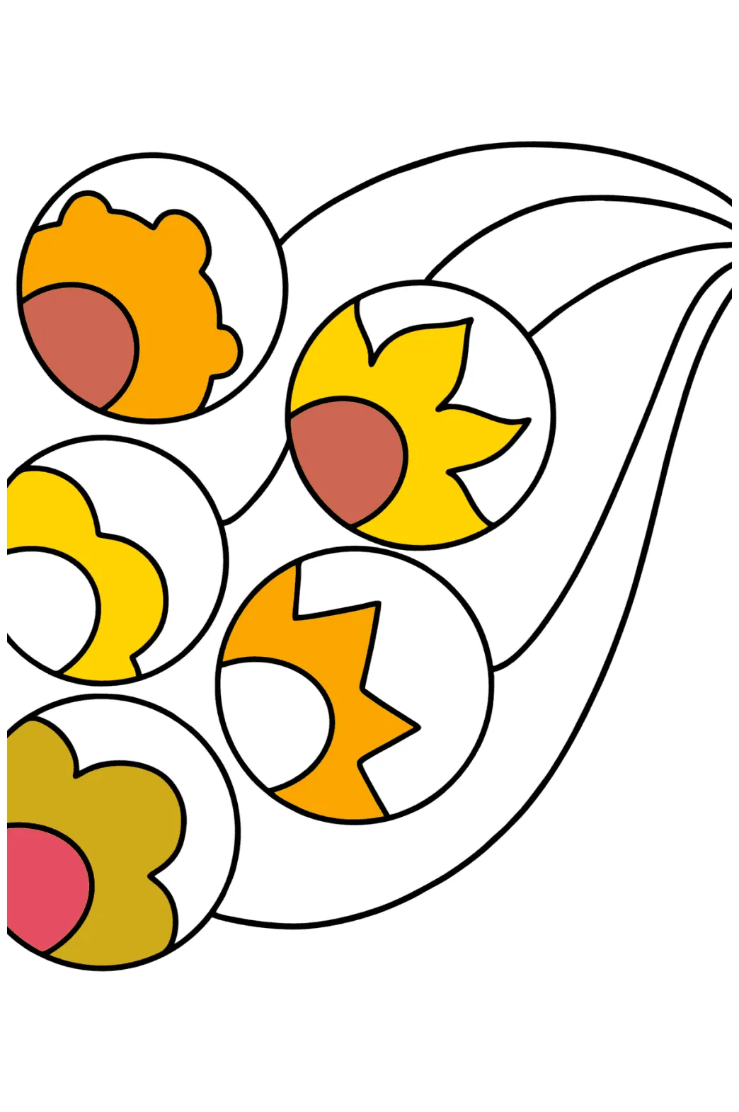 Zentangle heart coloring page ♥ Online and Print for Free!