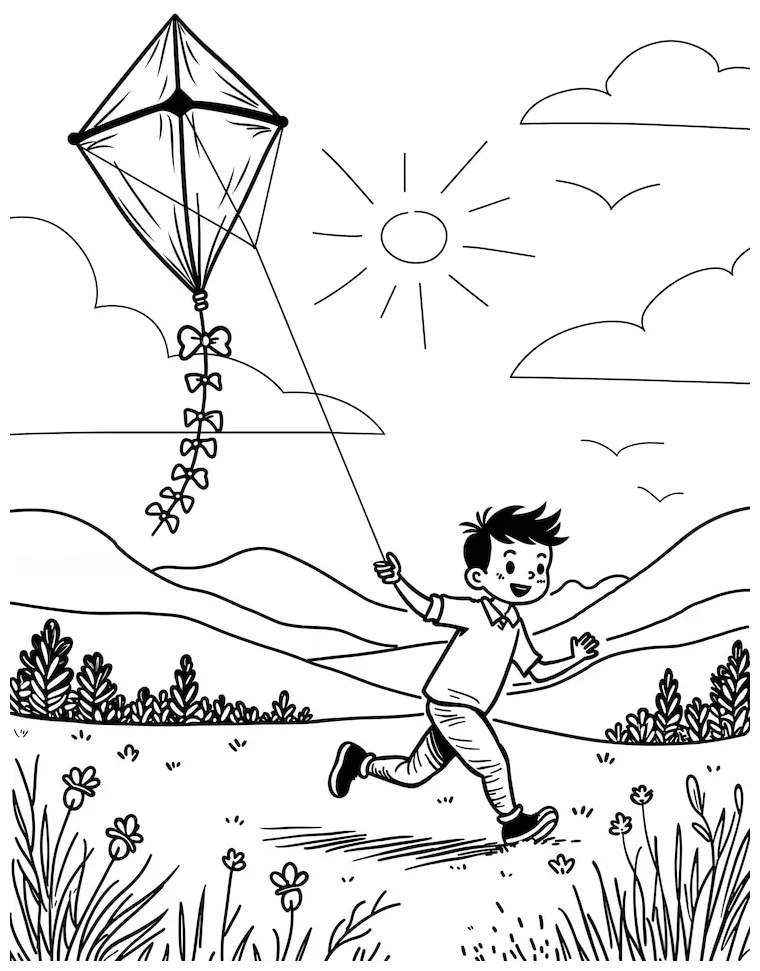 Zipline Coloring Pages Free Printable