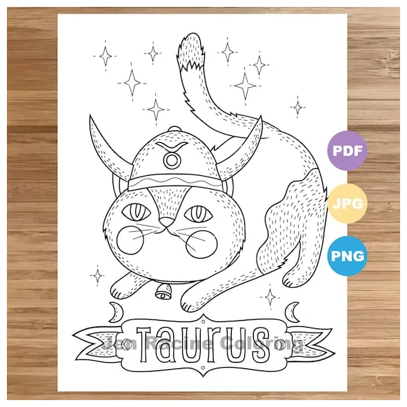 Zodiac animals coloring pages