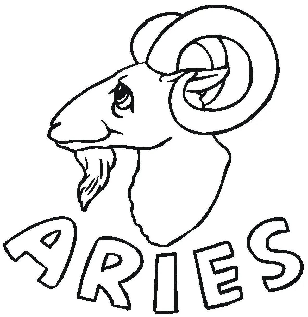 Zodiac coloring pages