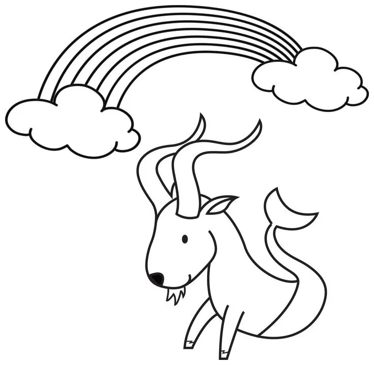 Zodiac coloring vector art, icons, and graphics for